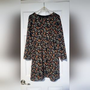 J. Crew Mercantile Floral-print Dress
